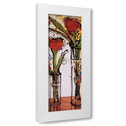 Unstill Life #36 White Modern Wood Framed Art Print by Averell, Sue