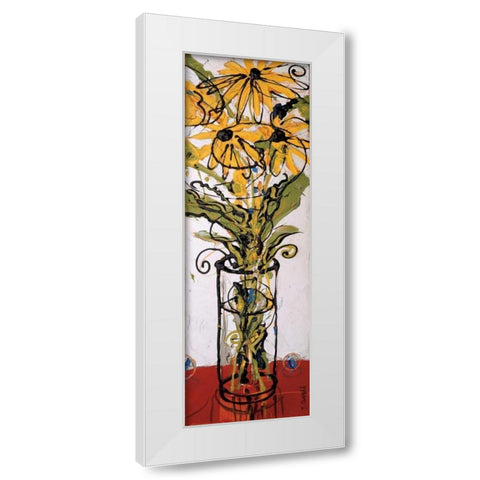 Unstill Life #45 White Modern Wood Framed Art Print by Averell, Sue