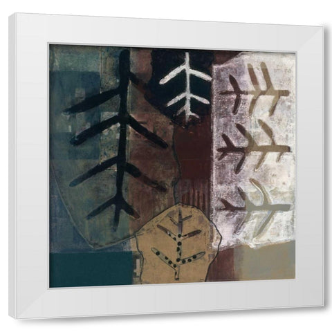 Natures Trace II White Modern Wood Framed Art Print by Bernsen/Tunick