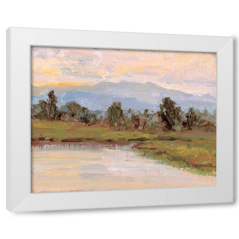 Jewels of the Wetlands Series One White Modern Wood Framed Art Print by Curt, Brigitte