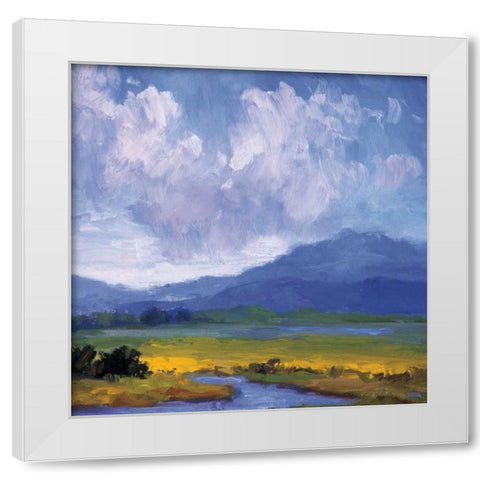 Golden Age White Modern Wood Framed Art Print by Curt, Brigitte