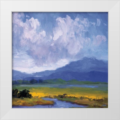 Golden Age White Modern Wood Framed Art Print by Curt, Brigitte