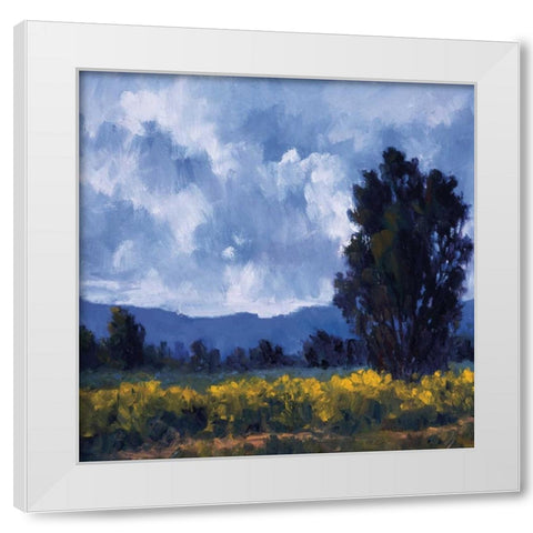 Golden Age White Modern Wood Framed Art Print by Curt, Brigitte