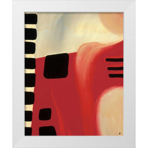 Circus I White Modern Wood Framed Art Print by Clouden, Jo