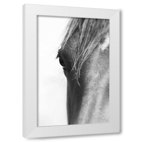 Wild Whispers II White Modern Wood Framed Art Print by Corpeny, Peggy