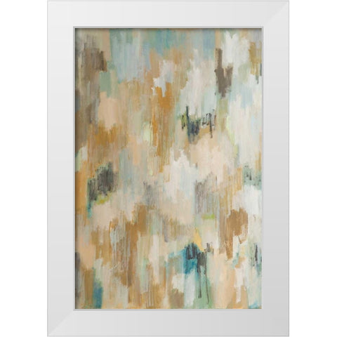 Nocturne Afternoon White Modern Wood Framed Art Print by Creswell , Robert