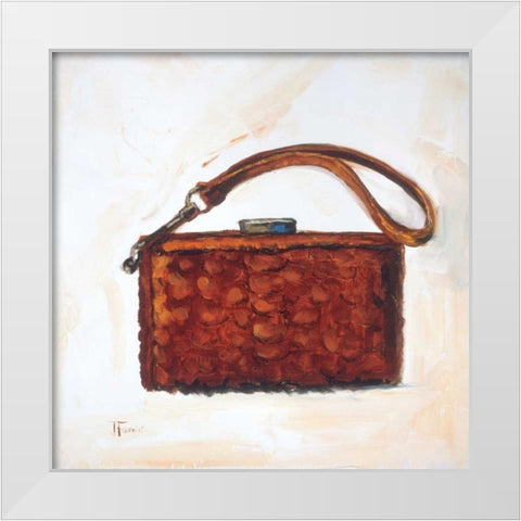 You Know You Want Me White Modern Wood Framed Art Print by Fournier, Joyce