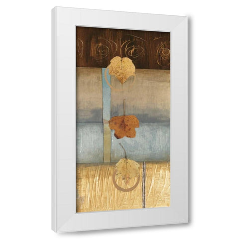 Free Fall I White Modern Wood Framed Art Print by Fields, Laurie