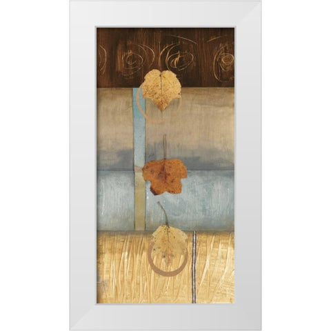 Free Fall I White Modern Wood Framed Art Print by Fields, Laurie
