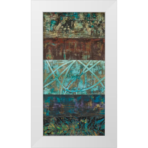 Overgrown II White Modern Wood Framed Art Print by Gutierrez, Hilario
