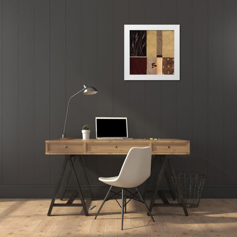 My Field II White Modern Wood Framed Art Print by Hess, Gretchen