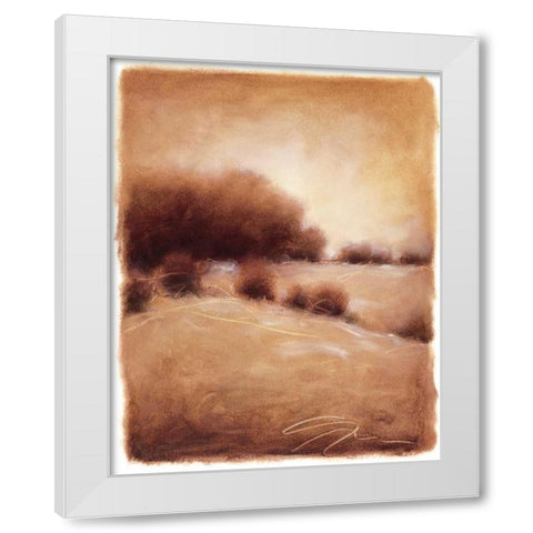 Hill Side IV White Modern Wood Framed Art Print by Hess, Gretchen