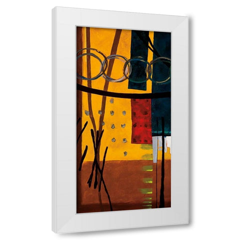 Dogmatism White Modern Wood Framed Art Print by Hager, Geoff