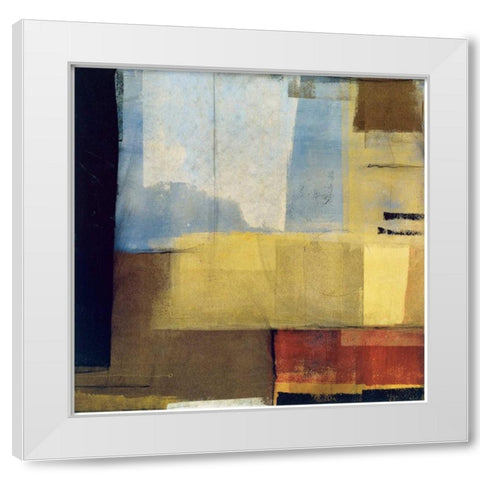 Juice White Modern Wood Framed Art Print by Hall, Jay