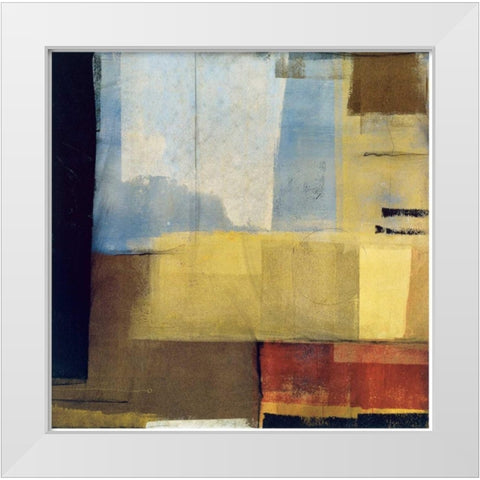 Juice White Modern Wood Framed Art Print by Hall, Jay