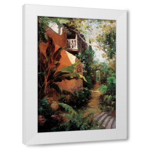 Camino Hermoso I White Modern Wood Framed Art Print by Hali