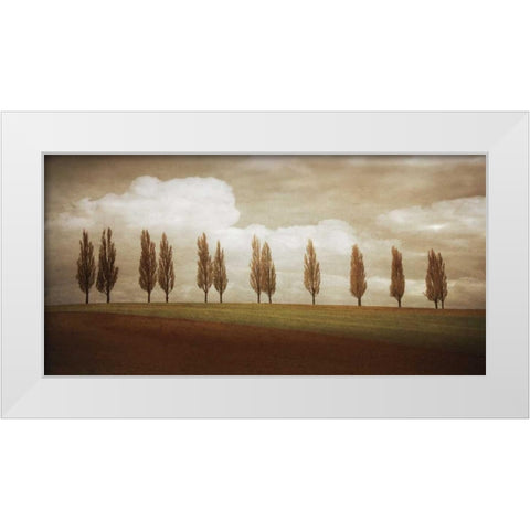 Before the Valley White Modern Wood Framed Art Print by Jacks, Heather