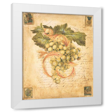 A Rich Harvest I White Modern Wood Framed Art Print by Jardine, Liz