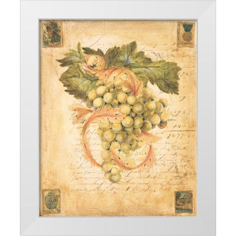 A Rich Harvest I White Modern Wood Framed Art Print by Jardine, Liz