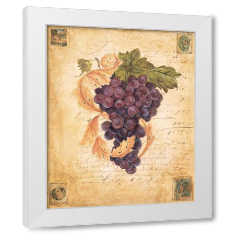 A Rich Harvest II White Modern Wood Framed Art Print by Jardine, Liz