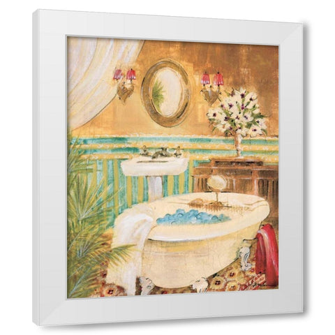 Hidden Oasis III White Modern Wood Framed Art Print by Jardine, Liz
