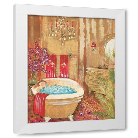 Hidden Oasis IV White Modern Wood Framed Art Print by Jardine, Liz