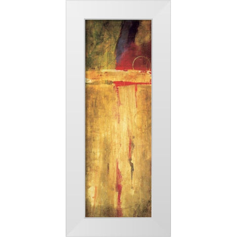 In the Balance II White Modern Wood Framed Art Print by Jardine, Liz