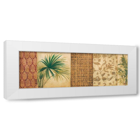 Palm Song I White Modern Wood Framed Art Print by Jardine, Liz
