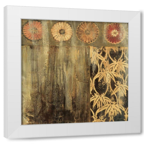 Asian Eyes I White Modern Wood Framed Art Print by Jardine, Liz