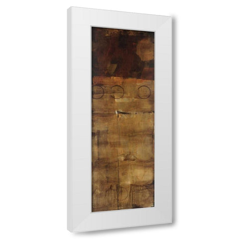 Balancing Act I White Modern Wood Framed Art Print by Jardine, Liz