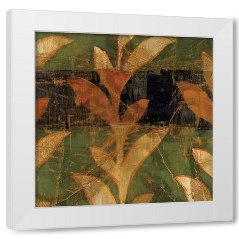 Undersea Violet I White Modern Wood Framed Art Print by Jardine, Liz