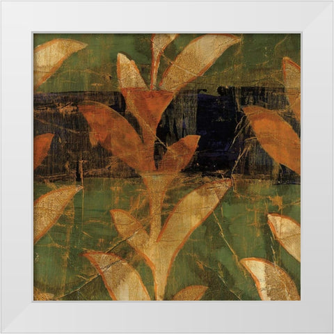 Undersea Violet I White Modern Wood Framed Art Print by Jardine, Liz