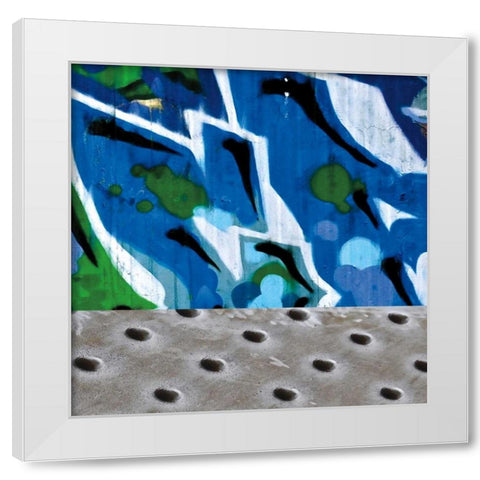 Street Flow IV White Modern Wood Framed Art Print by Katsikis, Nicola