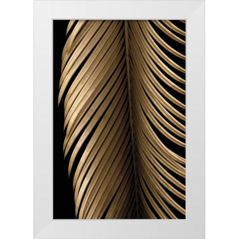 Tropical Leaf Study II White Modern Wood Framed Art Print by Levine, Andrew