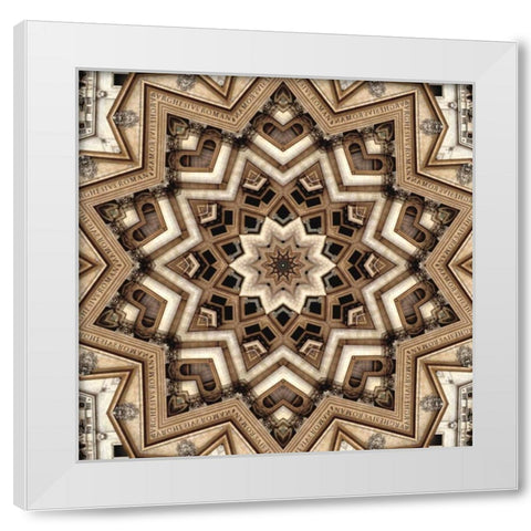 St. Peters Basilica White Modern Wood Framed Art Print by LaGrave Designs
