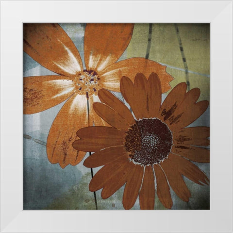 In the Cosmos White Modern Wood Framed Art Print by Lacie, Robert