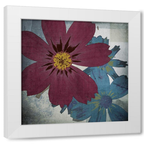 In the Cosmos White Modern Wood Framed Art Print by Lacie, Robert
