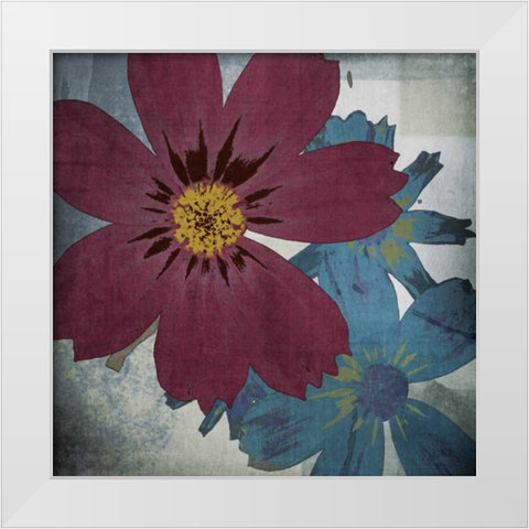 In the Cosmos White Modern Wood Framed Art Print by Lacie, Robert