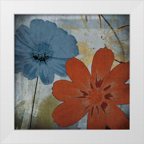 In the Cosmos White Modern Wood Framed Art Print by Lacie, Robert