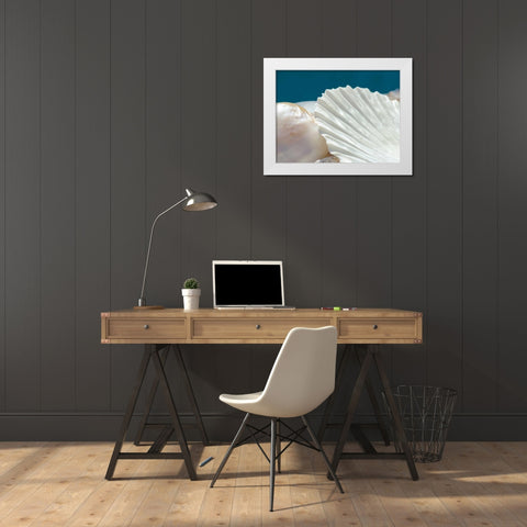 Fantastic White Modern Wood Framed Art Print by Marie, Dina