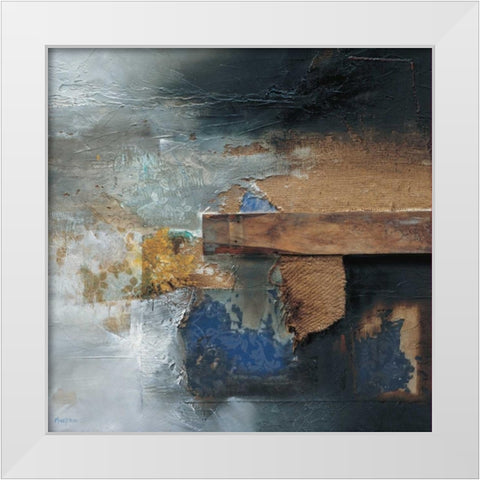 Daydream White Modern Wood Framed Art Print by Minestrini, Fausto