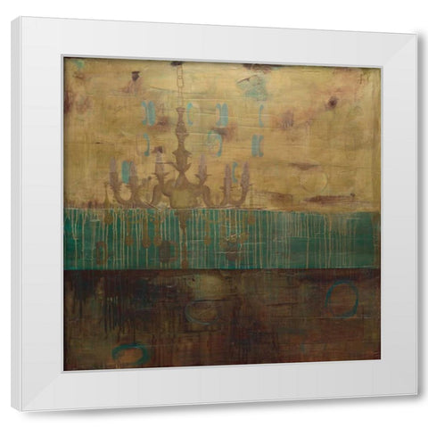 Your Eyes Sparkled White Modern Wood Framed Art Print by Miller, Gina