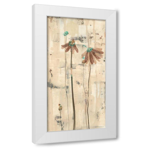 You Blossomed I White Modern Wood Framed Art Print by Miller, Gina