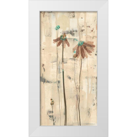 You Blossomed I White Modern Wood Framed Art Print by Miller, Gina