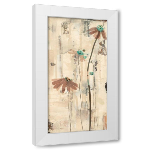 You Blossomed II White Modern Wood Framed Art Print by Miller, Gina