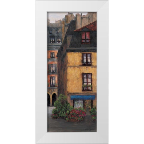 La Floristeria II White Modern Wood Framed Art Print by Masdeu, Montserrat