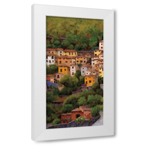 Lago di Como I White Modern Wood Framed Art Print by Masdeu, Montserrat