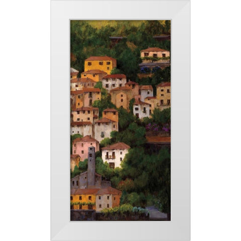 Lago di Como II White Modern Wood Framed Art Print by Masdeu, Montserrat