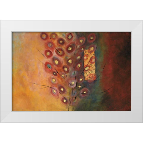 The Silent Life of Trees II White Modern Wood Framed Art Print by Morley Russell, Natalia