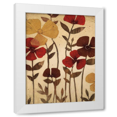 After the Rain I White Modern Wood Framed Art Print by MAJA